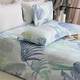 Bamboo fiber cool mat sheet three-piece set summer double bed cool breathable ice silk ice silk cool feeling
