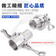 304 stainless steel quick-install sanitary clamp joint quick-card suit hugging precision cast fast chuck pipe clamp handcuffs