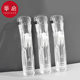 Push clamp AA1S24-transparent punch-free push clamp stationery storage student organizes storage paper fixing clip