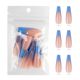 Full Cover French Nails Press on Tips Coffin False Acrylic