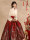 Huangyu original Hanfu/ женский костюм с юбкой в виде красной лошади, свадебное платье, платье для тостов в честь помолвки, 2025 новогоднее платье mini 3