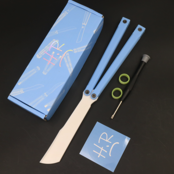 Dragon balisong hr good man незамутненный нож-бабочка из безопасного пластика fancy butterfly play tool Изображение 1