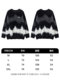 NOONOZ autumn and winter imitation mohair gradient warm sweater men's loose lazy trend brand American pullover knitted sweater