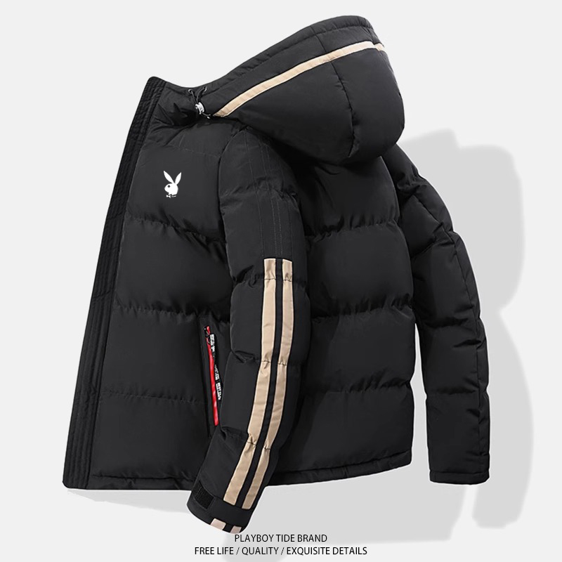 BROKEN CODE SPECIALS NEW AUTUMN AND WINTER TIDE BRAND THICKENED DOWN PADDED JACKETS MENS THICKENED WARM COTTON JACKETS NEW AND HANDSOME TRENDS
