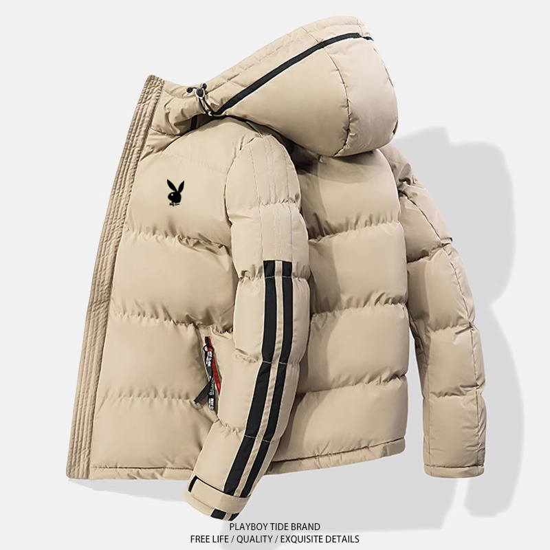 BROKEN CODE SPECIALS NEW AUTUMN AND WINTER TIDE BRAND THICKENED DOWN PADDED JACKETS MENS THICKENED WARM COTTON JACKETS NEW AND HANDSOME TRENDS