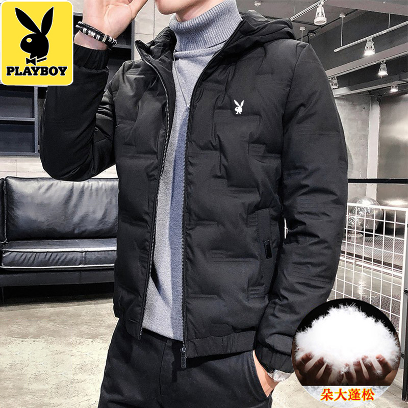 BROKEN CODE CLEARANCE SPECIAL PRICE ANTI-SEASON CLEARANCE DOWN COTTON JACKET MENS SHORT FASHION BRAND WINTER 2024 NEW HANDSOME JACKET