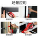 Self-adhesive rubber strip flat glass shock absorbing buffer rubber pad anti-slip rubber gasket mechanical anti-collision back glue seal strip