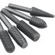 Rotating steel file special-shaped file 5-piece set embossed steel file electric grinding head file soft metal grinding burr hole expansion