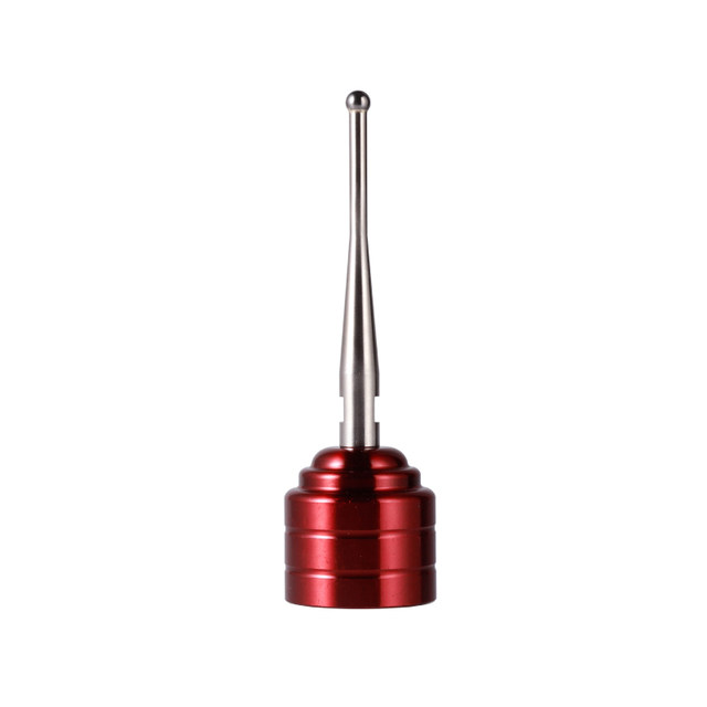 EDM spark machine magnet magnet tungsten steel touches a few balls minutes ball points middle base ball head edge searcher high precision