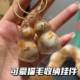 Transparent cat hair storage box hanging gaunt cat hair storage capsule gaunt bag keychain pendant commemorative