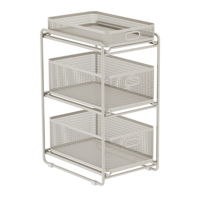Cabinet layer rack kitchen storage rack under sink storage rack household dishes oil, salt sauce and vinegar storage rack