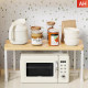 Kitchen microwave oven storage rack Oven storage rack Countertop table rice cooker stand simple home debris