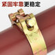 Throat clamp carbon steel galvanized European thickened pipe clamp heavy pipe clamp water pipe hose round widened fixing clip