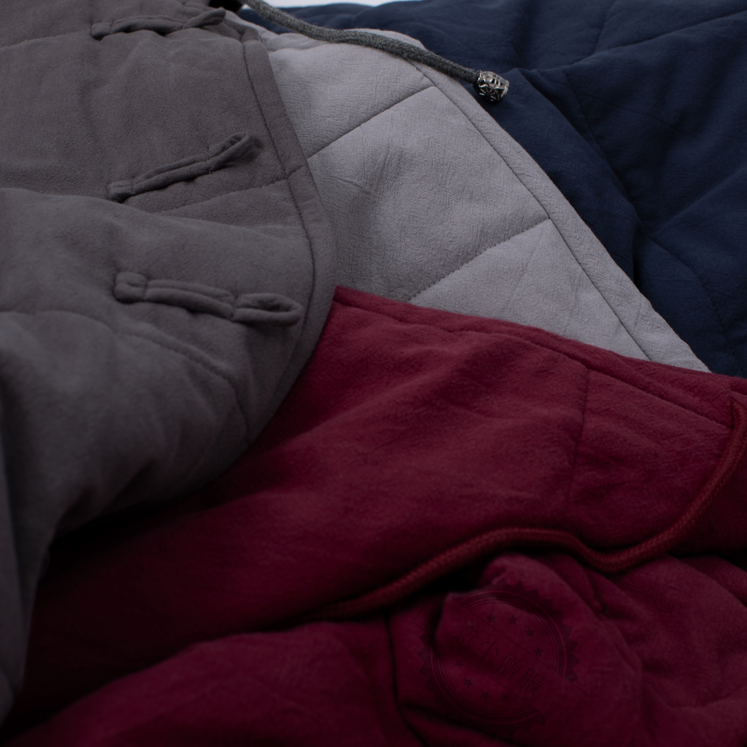 WINTER MONK CLOTHES COTTON COATS MONK CLOTHES THICKENED DOUBLE-LAYER WARM COATS COTTON JACKETS MONK LINEN AND COTTON COATS