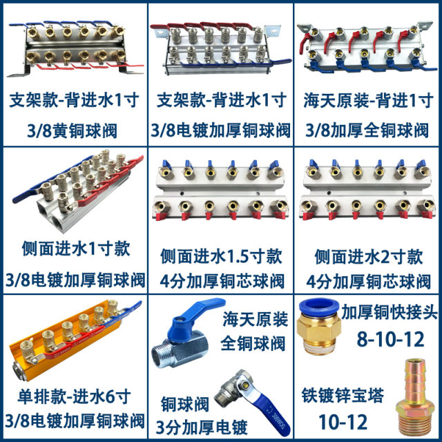 304 stainless steel injection molding machine water drainage diverter mold cooling water transport water drainage diverter high temperature oil drainage