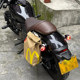 Motorcycle side bag pedals on both sides of waterproof retro storage bag electric vehicle rear McDonald large capacity tail bag