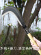 Manganese steel No. 9 elbow hatchet sickle chopping wood with lengthened hook knife thickened agricultural tools outdoor opening road chopping wood with grass