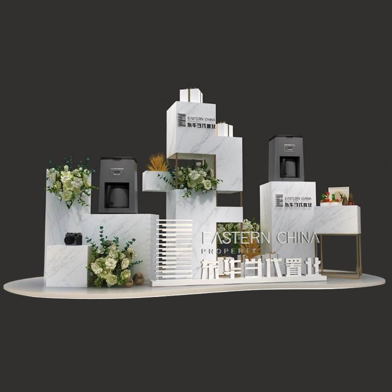 부동산 영업소 부동산 배송 DP 포인트 선물 창작 소품 장면 디스플레이 레이아웃 및 장식