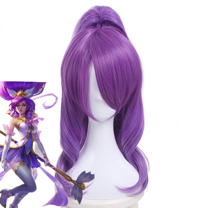 LOL JANNA COSPLAY HEADWEAR STAR GUARDIAN JANNA COSPLAY HAIR