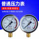 Hangzhou Fuyang Huake Gas Storage Tank Pressure Gauge Axial Air Pressure Y100Z Air Compressor 0-1.6MPA Boiler Steam