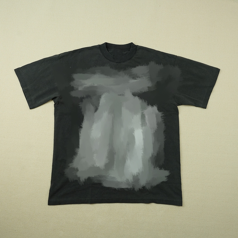 thumbnail for American printed T-shirts, men's summer fashion brands, handsome, loose casual half-sleeved clothes, and couples' versatile t-shirts
