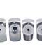 Stainless steel corner cone hollow solid cone side nozzle right angle L-shaped angle atomization spray cleaning nozzle
