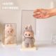 Labubu display box transparent pops matrabu cloth glue-elastic workpiece blind box ornament storage display stand