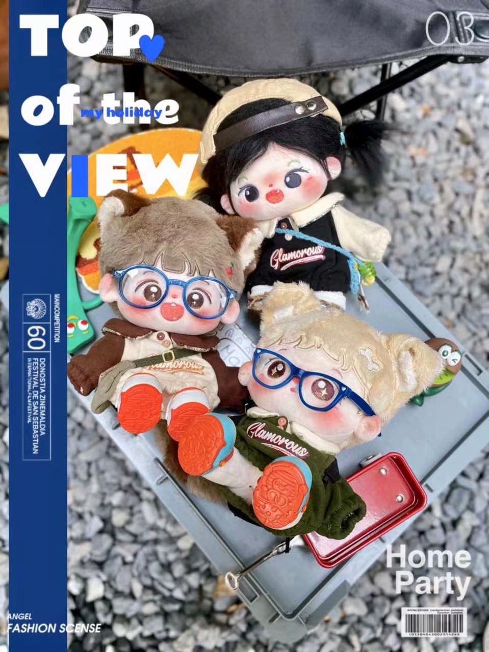 첫 번째 LEOPARD DREAM DETECTIVE 신제품 재고 있음 AMERICAN RETRO SWEATSHIRT COTTON BABY DOLL 10CM15CM20CM