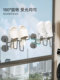 Suction cup shoe drying rack without punching wall-mounted household balcony drying rack storage sandals shoe drying sink drain bag