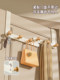 New hole-free hanger on the back door hook on the door plus long door back type clothes hanging artifact bedroom storage rack