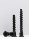 Black furniture mountain wire screw countersunk head hexagonal wood screw kitchenware cabinet screw self-tapping screw M5-M7