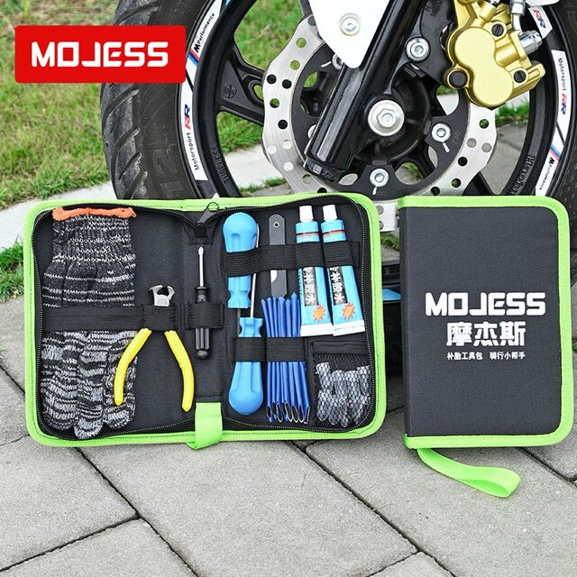 摩旅补胎工具套装摩杰斯MOJESS 摩托车电动车汽车轮胎通用补胎钉
