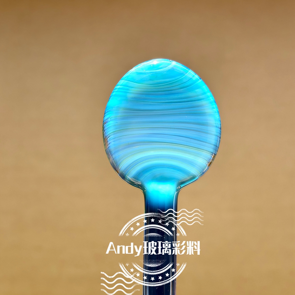 exp59  赫尔海姆蓝色变色棒 烧玻璃灯工棒 彩色高硼硅琉璃硬料