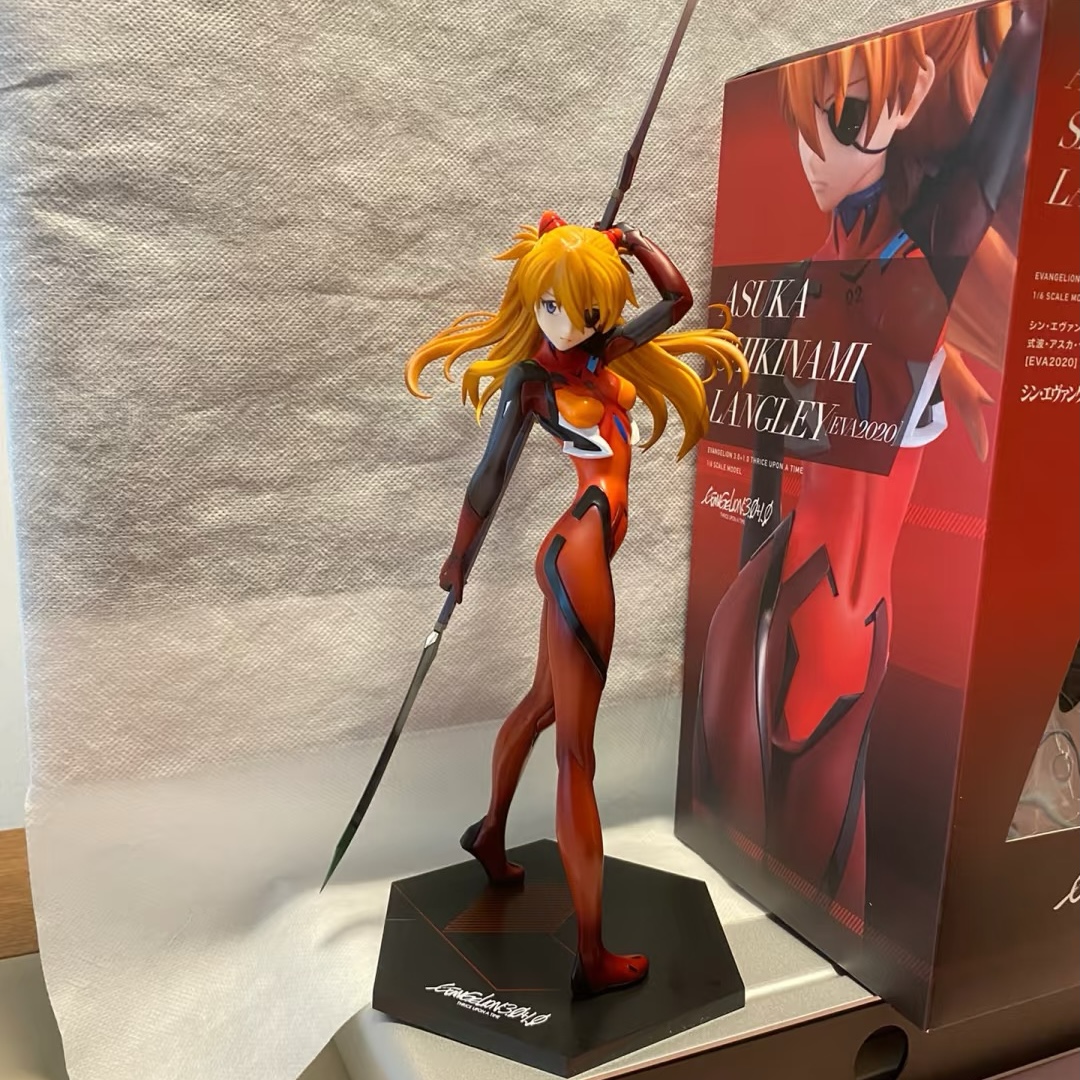 [Топ-версия] Красный боевой костюм Аски ручной работы Neon Genesis Evangelion eva подарок для украшения аниме Изображение 1