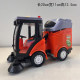 Simulation model of sanitation sweeper car for children toys luminous music common sense early education property car transport garbage cars