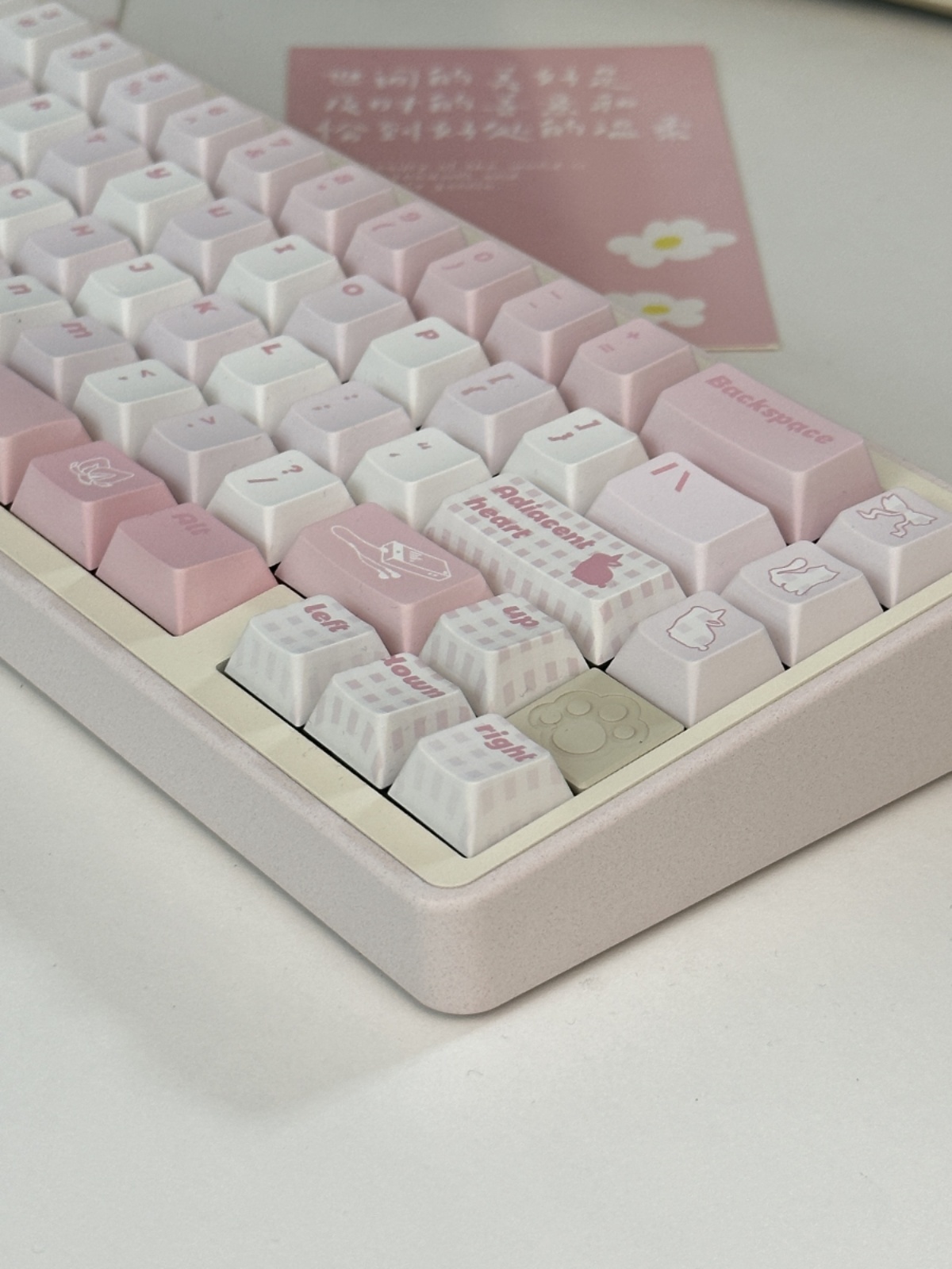 핑크 헤드 PINKBLOOD 핑크 블러드 키캡 원래 공장 높이 지점 SHANGCHUNSHAN STUDIO