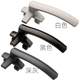 38-type extra-thick aluminum alloy window handle casement exterior opening window handle 7-character door and window lock window handle accessories lock buckle