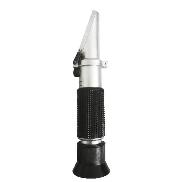 Honey alcohol concentration meter salinity meter urea freezing point meter handheld refractometer sugar cutting fluid dual-purpose meter