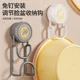 Suction cup simple washbasin storage hook bathroom toilet rack storage artifact QH