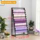 Flower shop wrapping paper ribbon storage shelves floor-standing scarf display rack fabric multi-layer storage rack iron manufacturer