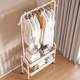 Quanfeng Clothes Rack Floor-standing Bedroom Clothes Rack Simple and Removable Storage Storage Rack Household Clothes Drying Rod Clothes Rack