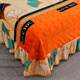 Winter bed skirt milk velvet sheets single piece winter plush flannel single sided plush flannel double bed sheets without shedding