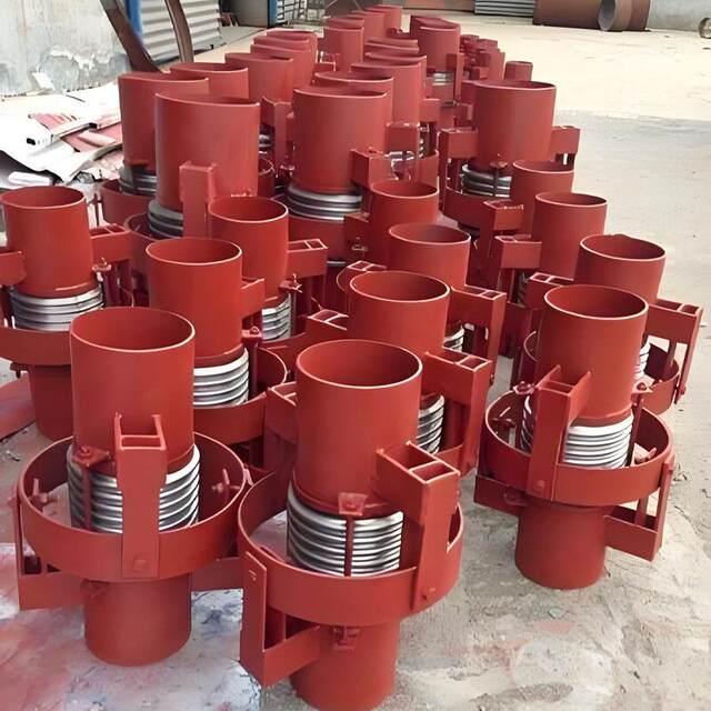 Single universal hinge stainless steel corrugated compensator customized angular type duplex metal corrugated expansion joint