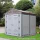 Outdoor garden tool room, courtyard disassembly and assembly, movable house, simple debris storage, integrated house finished product customization