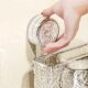 Colorful suction cup handle toothbrush holder household punch-free storage rack bathroom wall hanging rack