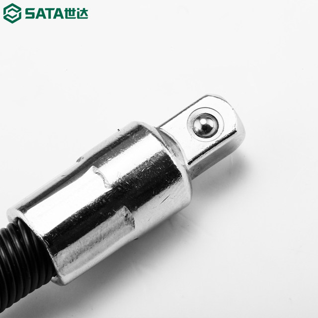 Shida connecting rod bendable fly wrench socket joint tool 6.3/10mm small flying Zhongfei sleeve extension rod