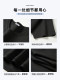 Huili short-sleeved women's T-shirt 2025 new summer black front shoulder top large size fat mm women's loose cotton half-sleeved Y
