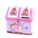 Quick-fast cartoon cute money box gift storage box treasure box with lock children piggy bank princess little girl simple