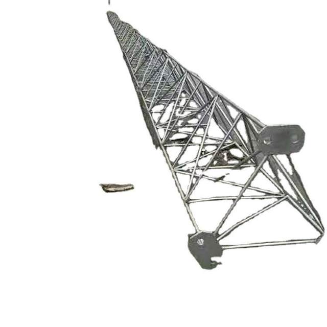Round steel lightning tower Three-cylinder round steel lightning tower Hot-dip galvanized lightning rod tower Lightning block
