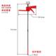 Automobile brake roof lever brake pedal fixing locker four-wheel positioning brake lock foot support auto repair tool